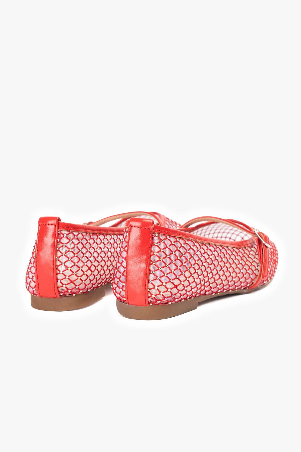 Ballerina Mujer Rojo 09 Zapline