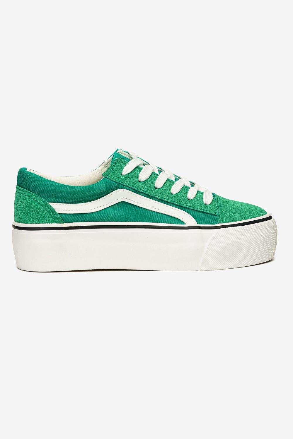 Zapatilla Mujer Verde 11 Zapline