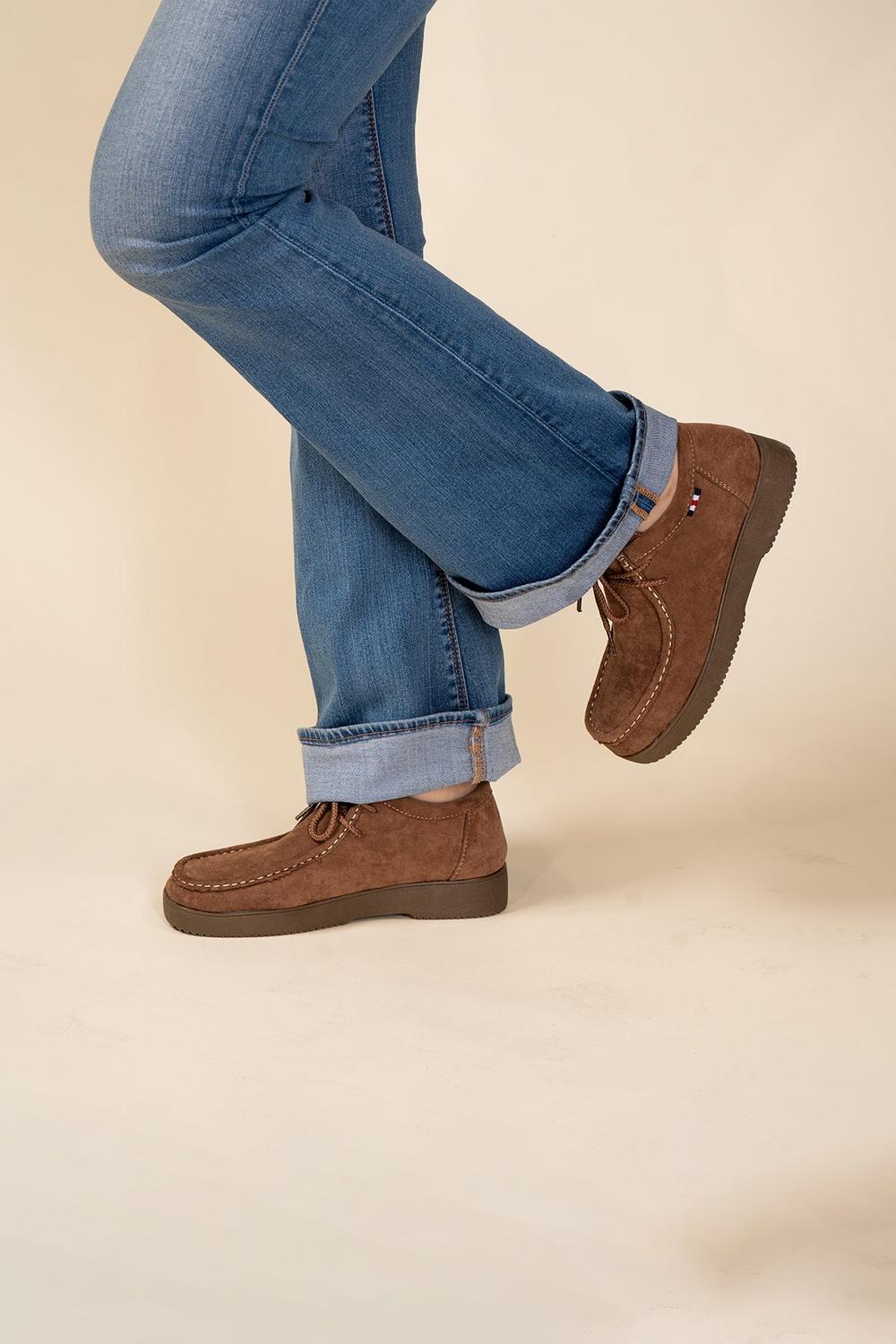 Zapato Mujer Khaki 04 Zapline